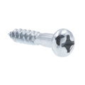 Prime-Line Wood Screw Round Head Phillips Drive #5 X 5/8in Zinc Plated Steel 50PK 9207268